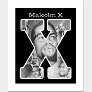 Malcolm X Posters and Art